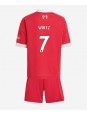 Liverpool Florian Wirtz #7 Kotipaita Lasten 2025-26 Lyhythihainen (+ shortsit)